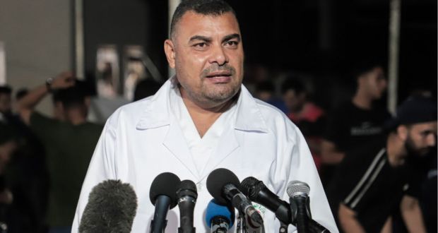 Ministro de Salud palestino reporta informe de muertos en Gaza