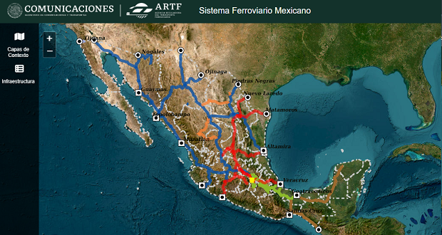 AMLO decreta rutas para tren de pasajeros en centro y norte del país. Foto: Sistema Ferroviario Mexicano.