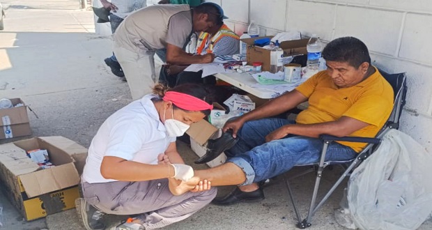 Salud Puebla ofrece más de 19 mil atenciones médicas en Guerrero