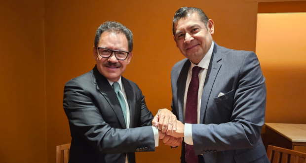 Armenta y Mier pactan unidad; priorizarán proyecto de 4T en Puebla