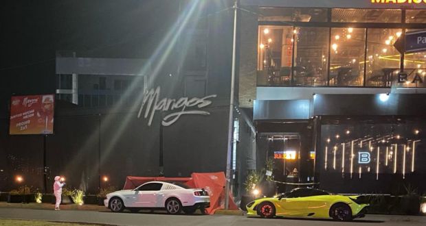 Lo asesinan con impactos de bala al salir de bar en Angelópolis