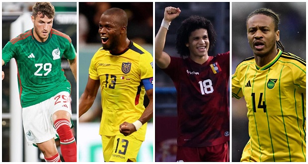 Ecuador, Venezuela y Jamaica, rivales de México en Copa América