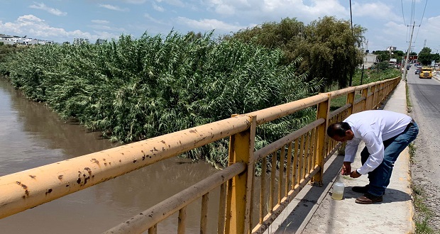 Aguas residuales pueden contener bacteria del cólera: Salud Puebla