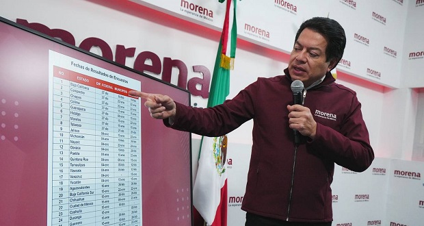 Morena definirá en enero candidatos a diputados y municipios de Puebla. Foto: Especial.