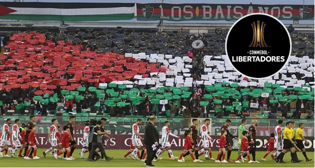 “Movimiento palestino” llega a la Copa Libertadores
