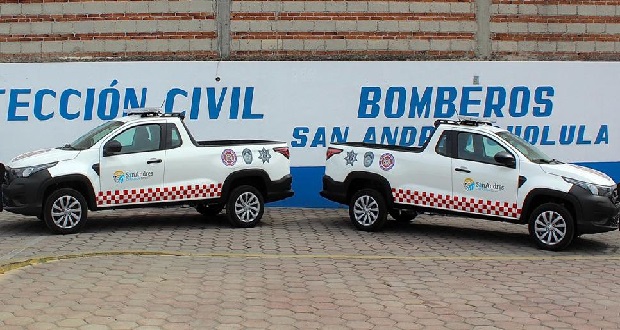 ¡Más preparados! Protección Civil refuerza vehículos en San Andrés Cholula