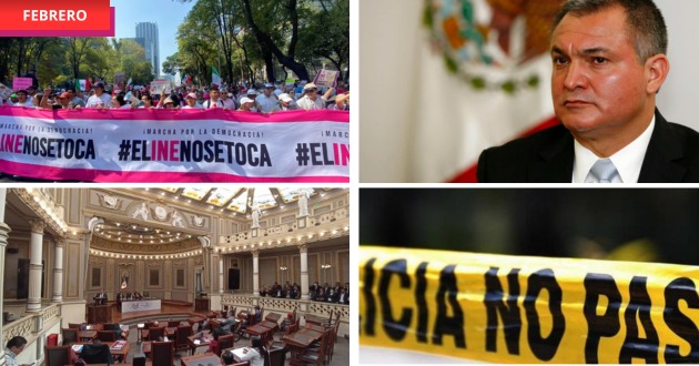 Anuario 2023: en febrero, matan a 5 en Libres y declaran culpable a García Luna