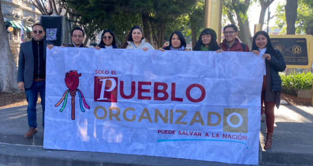 Jóvenes de izquierda crean “Pueblo Organizado”; plantean agenda social
