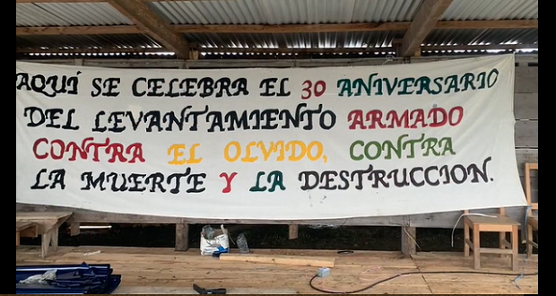 EZLN a 30 años de incursión; lo común como apuesta contra el capitalismo. Foto: EZLN.org