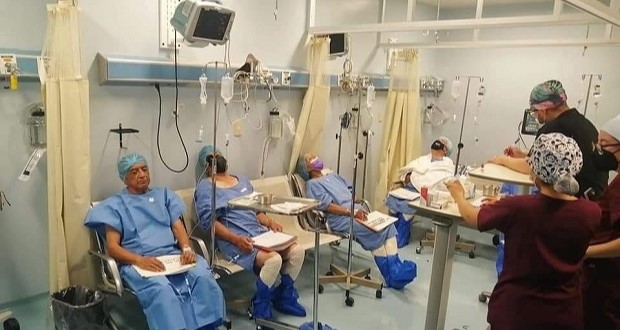 Mil 500 pacientes recuperaron la vista con campaña de cirugías del Issste. Foto: Especial.