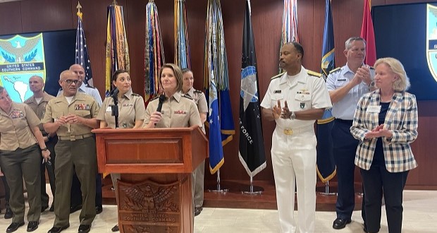 Jefa del Comando Sur arribará a Ecuador; no es momento de soberanía: Noboa . Foto: X/ @CECUMiami