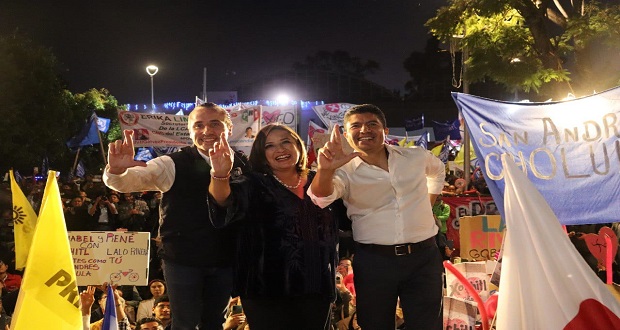 Rivera cierra precampaña: gubernatura, sueño difícil, pero sacaré a Morena 