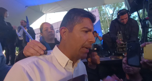 Rivera descarta tener plan b en Puebla; “el único es la gubernatura”, dice. Foto: Especial.