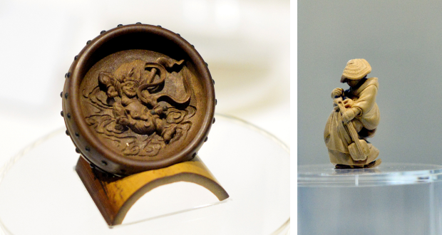 ¡Ven a visitarla! BUAP inaugura muestra “Netsuke. Japón en miniatura”