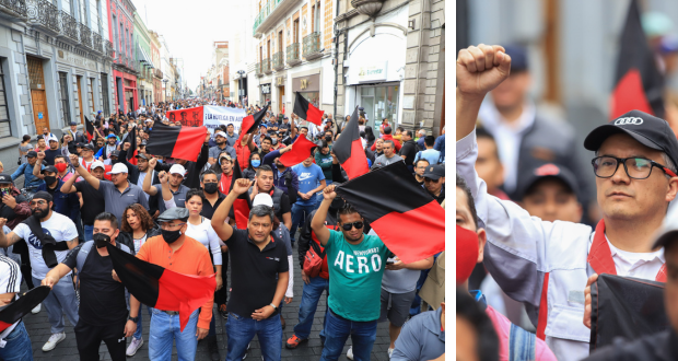 Se manifiestan en solidaridad con Sitaudi; piden que se atiendan demandas