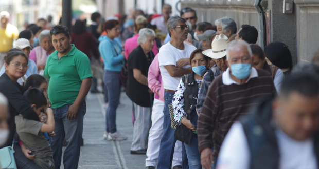 Puebla supera en 7% meta de beneficiados con pensión del bienestar en septiembre