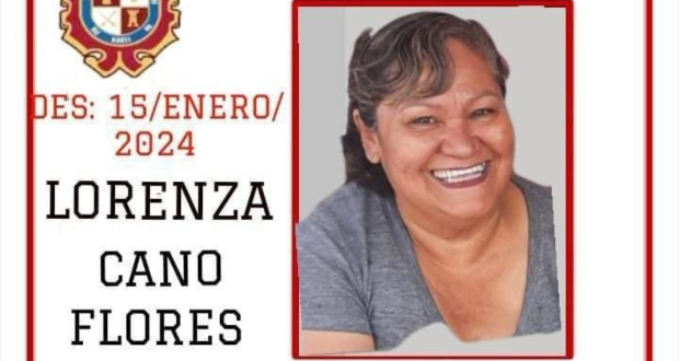 Derechos Humanos de Ibero Puebla exige localización de Lorenza Cano Flores