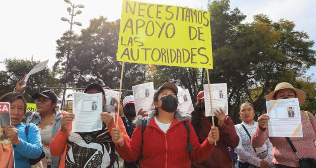 Familiares de Uriel, desaparecido el lunes, piden a Fiscalía de Puebla agilizar búsqueda. Foto: EsImagen / Daniela Portillo.