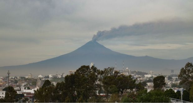 Contaminación volcánica afecta calidad del aire en Puebla: Upaep