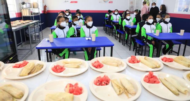 Rehabilitan comedor escolar en Puebla con inversión de 280 mil pesos