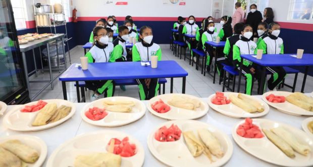 Rehabilitan comedor escolar en Puebla con inversión de 280 mil pesos