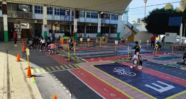 Movilidad capacita a 309 infantes en seguridad vial