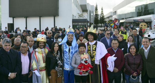 ¡Llegaron los Reyes Magos! BUAP dona 20 mil juguetes a comunidades del estado