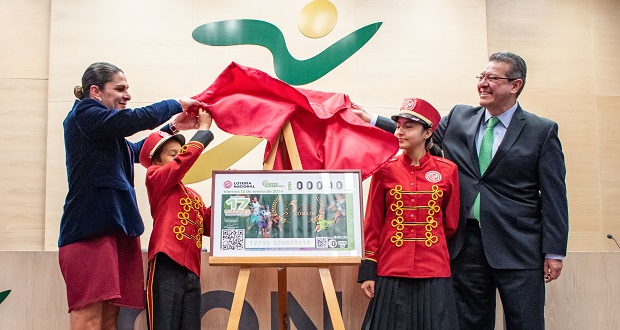 Lotería Nacional conmemora con sorteo de 68 mdp, 35 años de Conade. Foto: Especial.