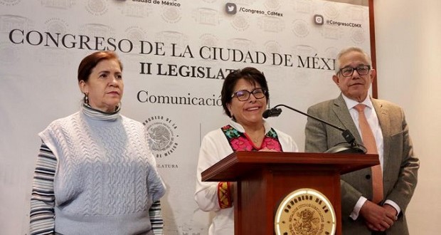 La Junta de Coordinación Política (Jucopo), del Congreso de la Ciudad de México aprobó convocar a sesión extraordinaria este 8 de enero a las 09:00 horas para desahogar los temas pendientes del pleno; incluyen la ratificación de Ernestina Godoy como titular de la Fiscalía General de Justicia de la capital.. Foto: Redes sociales.