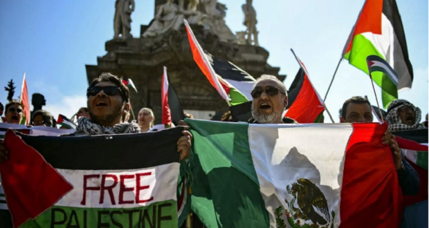 Palestina respalda petición de México para investigar crímenes en Gaza. Foto: AFP.