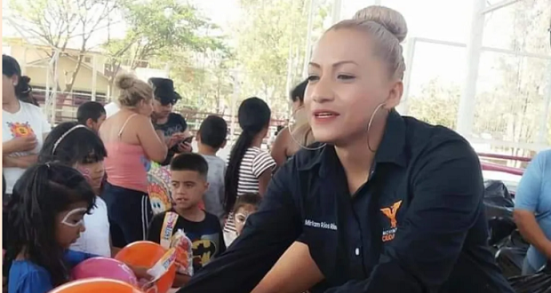 Asesinan a Miriam Ríos, comisionada de Movimiento Ciudadano en Michoacán. Foto: Redes sociales.