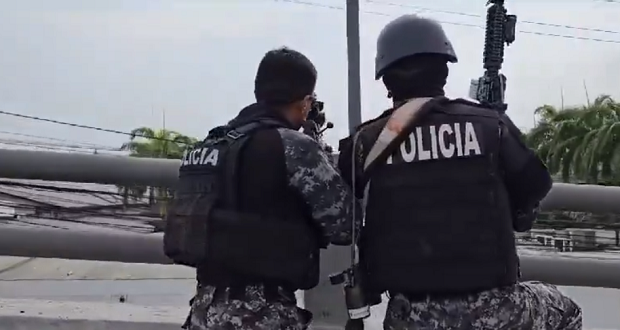 Estado de emergencia en Ecuador; Correa pide a presidente Noboa no ceder. Foto: X/ @PoliciaEcuador