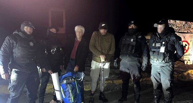 Policía rescata a hombre en el Iztaccíhuatl; exhortan a tomar precauciones. Foto: X/ @SS_Edomex