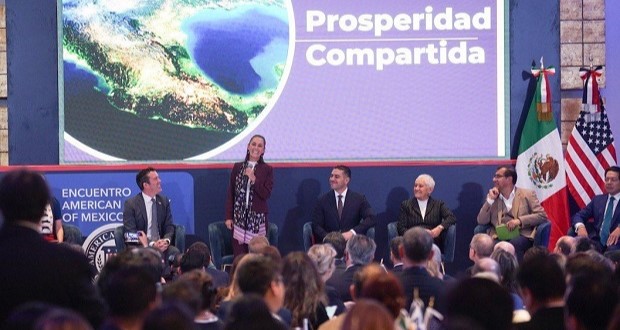 Plantea Sheinbaum que inversión extranjera se traduzca en desarrollo sustentable. Foto: Especial.