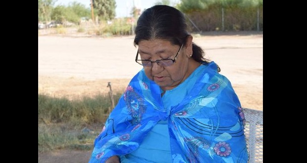 Asesinan a Aronia Wilson, gobernadora indígena Cucapah de Sonora. Foto: Redes sociales.