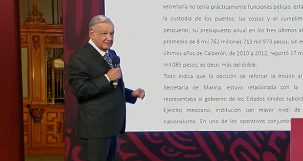 Cooperación si, intervencionismo no: AMLO sobre EUA y Semar. Foto: Redes sociales.