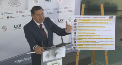 Armenta, Cravioto y Mier impulsaran reformas de AMLO con los ciudadanos. Foto: Especial.