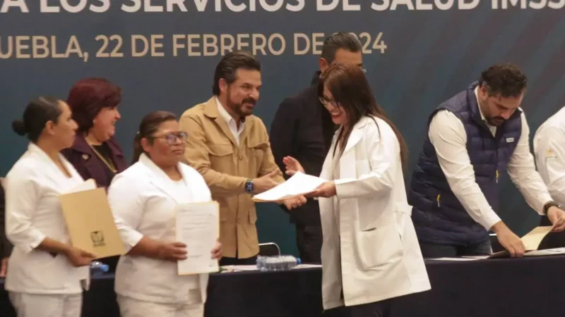 Llega al 98% basificación del personal IMSS-Bienestar en Puebla