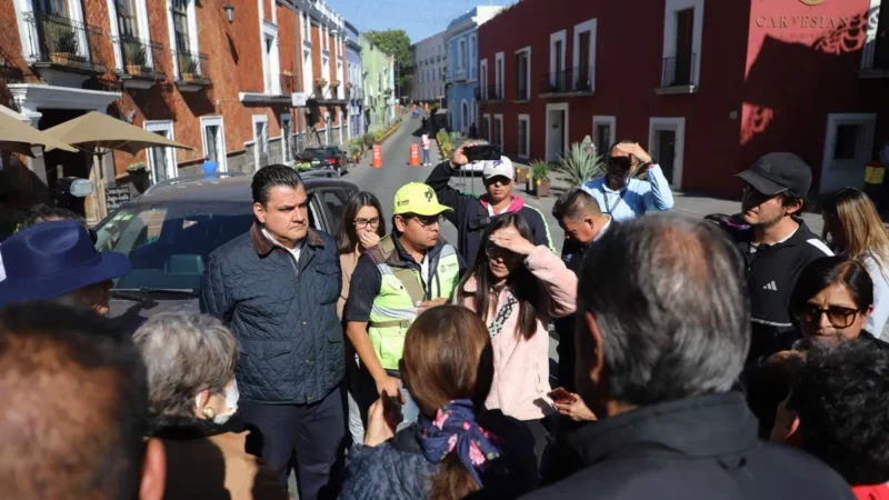 En protesta por peatonalización del Barrio de Santiago, hay un interés personal: Domínguez