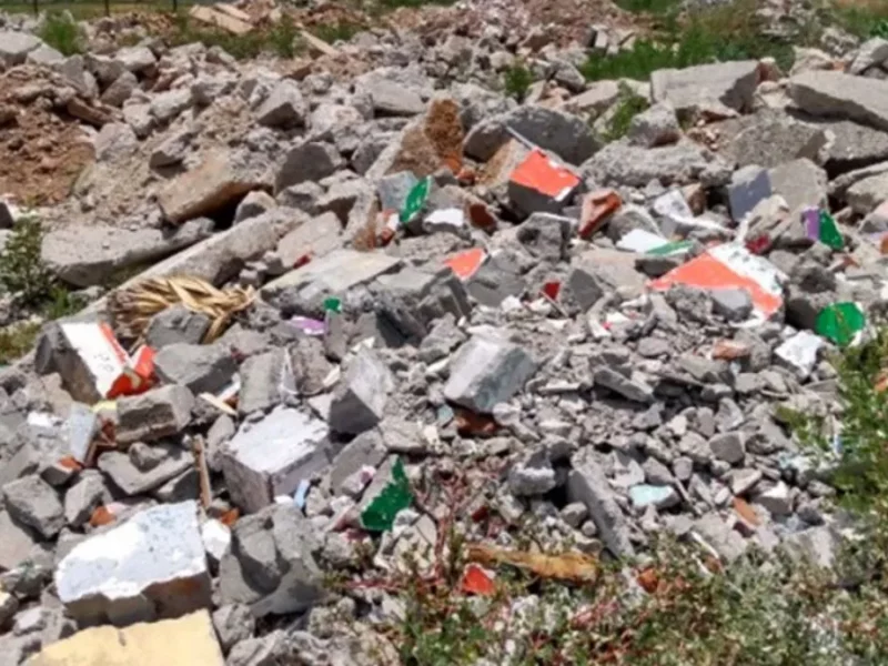 Detectan 6 puntos de tiradero de escombros en Puebla capital