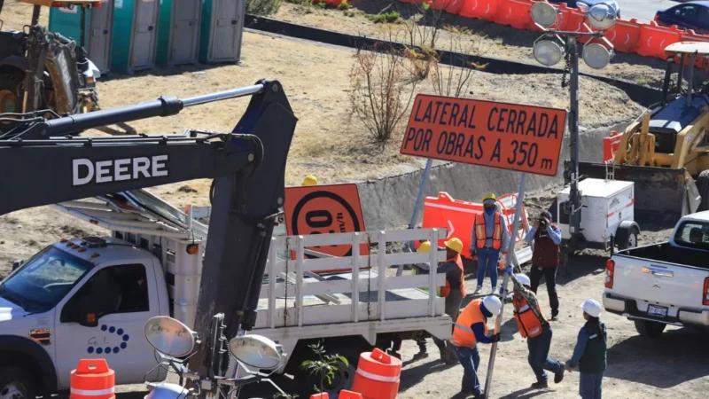 Arrancan cierres viales por obras del distribuidor Atlixcáyotl-Periférico