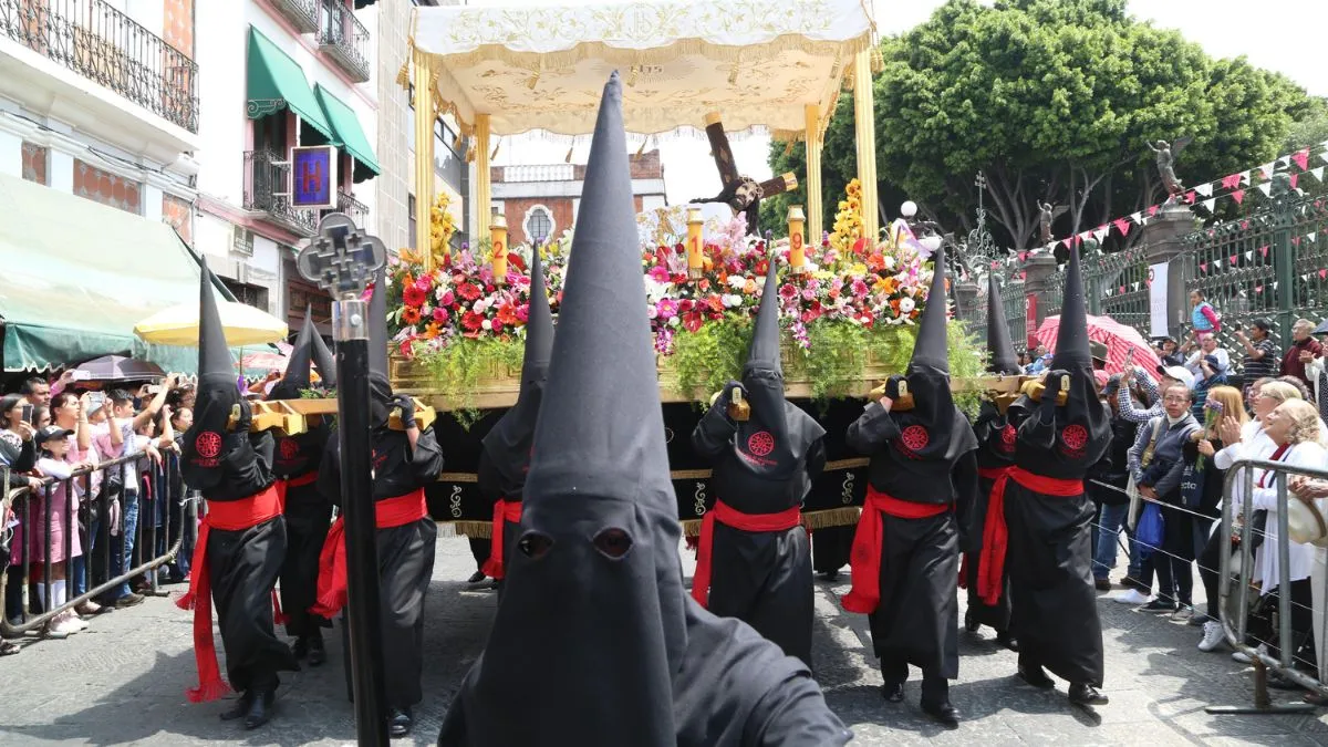 Así será la procesión de viernes Santo en Puebla con 7 imágenes