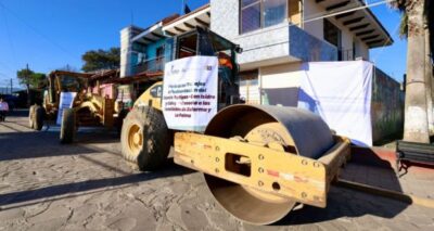 Salomón Céspedes entrega obras en Chignautla con inversión de 17 mdp
