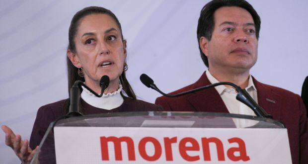 Sheinbaum llama a movilización en inicio de campaña el 1 de marzo en el zócalo