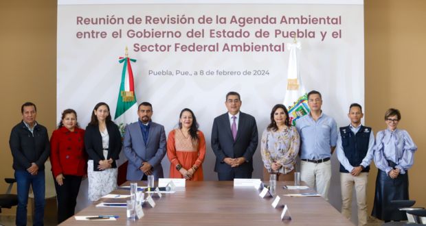 Céspedes y Semarnat evalúan trabajos de protección de recursos