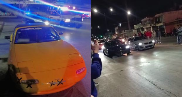 Implementan operativos para detener arrancones en Puebla capital