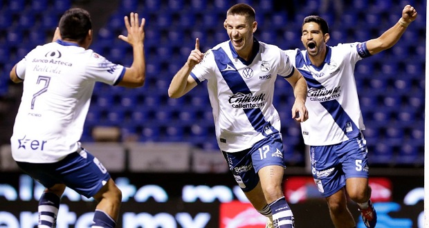 Primera victoria; Puebla vence a Mazatlán de último minuto