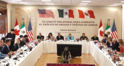 Federación insiste a Estados Unidos y Canadá detener tráfico de armas. Foto: Especial.