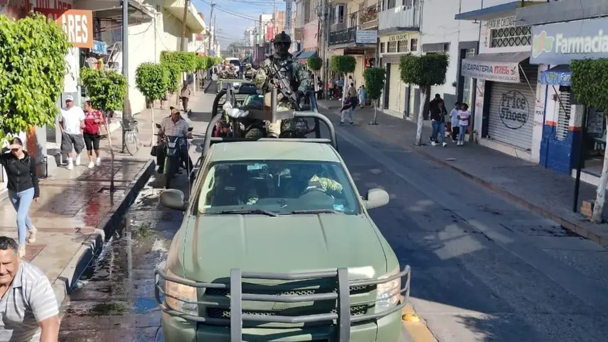 Sedena refuerza con 1400 elementos seguridad en Guanajuato ante enfrentamientos