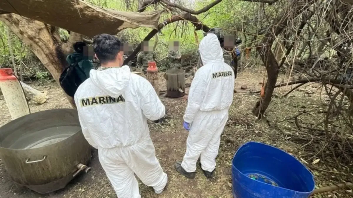 Semar desmantela 4 laboratorios clandestinos con valor de 104 mdd en Sonora